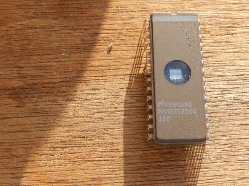 1 psc nmc27c256q-150  vintage eprom ic chip  cf3-16 for sale