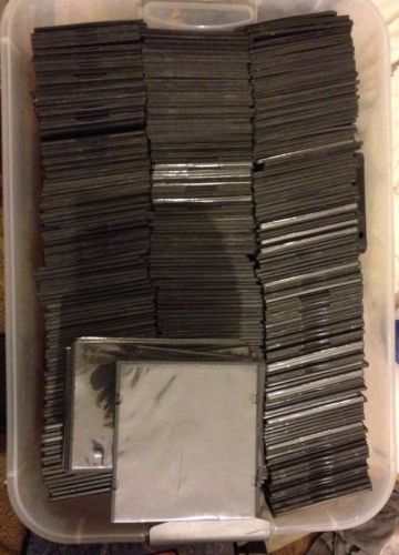 140 Slim Black Single DVD Cases