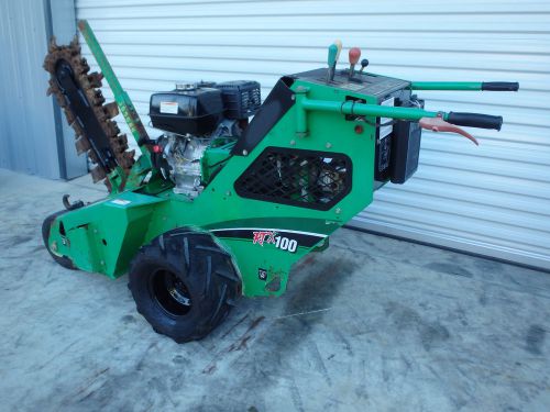 2011 vermeer rtx100  walk behind trencher, honda gas engine,  ditch witch for sale