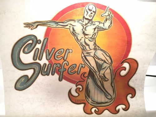 Vintage Silver Surfer Professional level T-shirt Iron-on by Marvel &amp; L&amp;H
