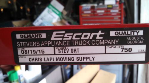 STEVENS/ESCORT Steel Appliance DOLLY  MODEL SRT