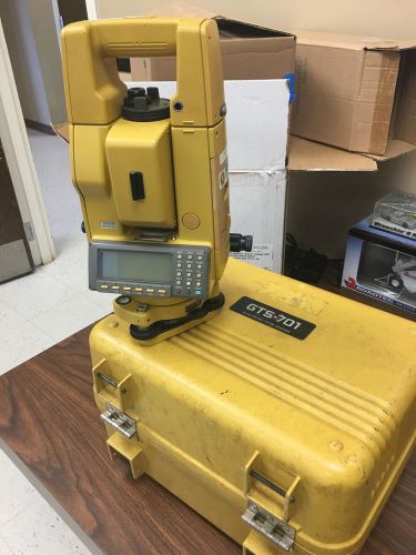 Topcon Total Station GTS-701 W/ Hard Carrying Case