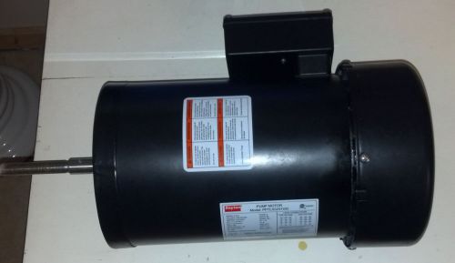 Dayton industrial pump motor # pptls3231gg 3 hp 3450 rpm for sale