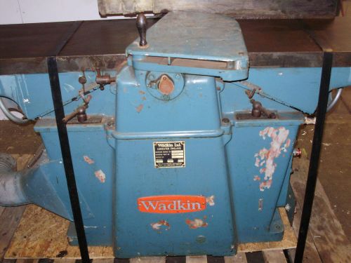 WADKIN MODEL RZ 16&#034; JOINTER SURFACE PLANER S/N RZ 2021 5 HP