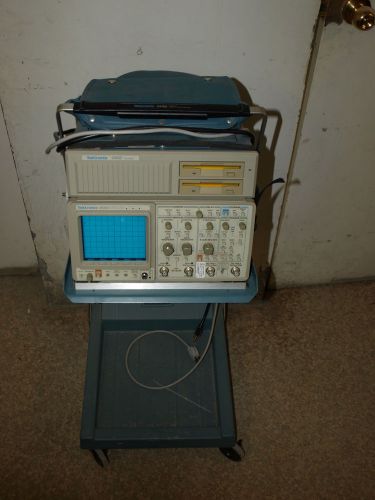 Tektronix 2440 500ms/s 2 channel scope with cart- (re0000000235) for sale