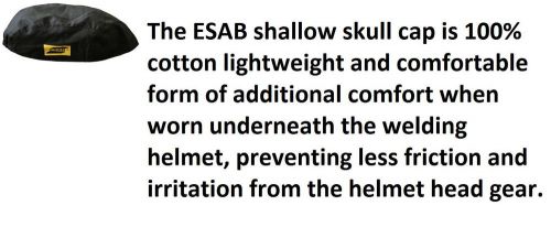 ESAB Welding shallow Skull Cap. ESAB SWEDEN .  New ! ! !