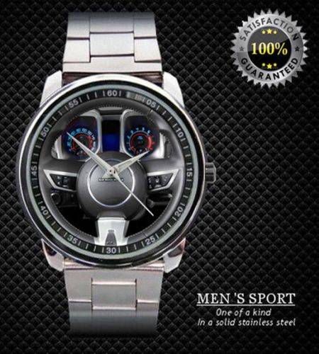 256 New chevy camaro Steering Wheel Watch New Design On Sport Metal Watch