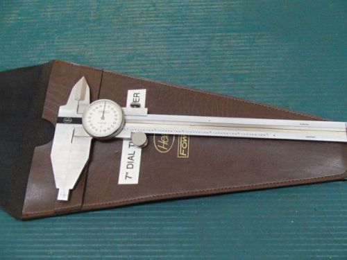 HELIOS .001 DIAL CALIPER MACHINIST TOOL,HARDENED THROUGHOUT, 9 INCH, GERMANY