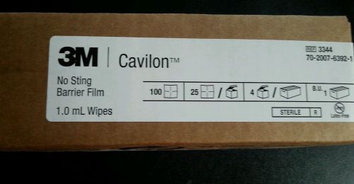 Cavilon no sting wipes. Case of 100