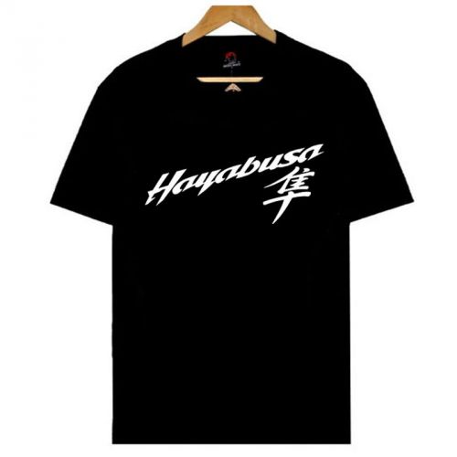 Suzuki Hayabusa Logo Mens Black T-Shirt Size S, M, L, XL - 3XL