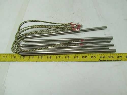Nordson 70 938067d cartridge heater 230v 600w 3/8&#034;x11&#034; lot of 6 for sale