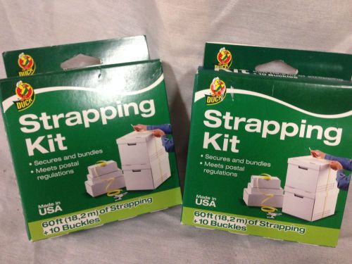 Moving Duck Brand Strapping Kit Includes 120 Feet And 20 Buckles