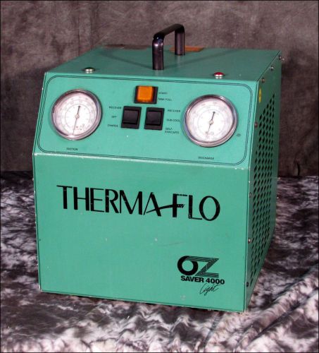 AMERICAN THERMAFLOW OZ SAVER 4000 REFRIGERANT RECOVERY SYSTEM