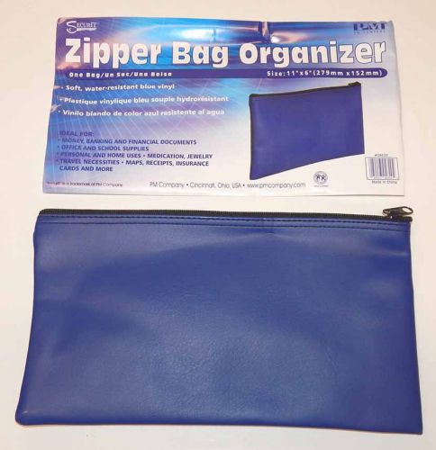 Money Zipper Bag Organizer - Ideal For Banking, Money and Financial Documents