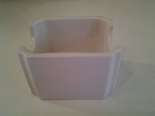 Syscoware Ceramic Sugar Packet Holder - herb pot - trinket dish