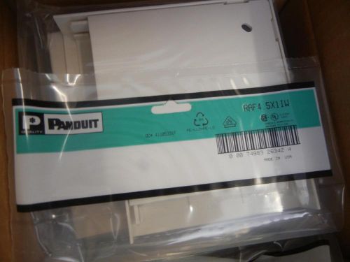 Lot of 35 panduit right angle fitting raf4.5x1 raf4.5x1iw for sale