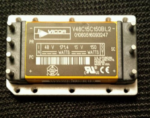 VICOR V48C15C150BL2 MODULE 48Vin / 15Vout / 150Watts