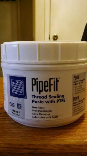 Brand New PipeFit Thread Sealing Paste with PTFE 1Quart (946 ml.)