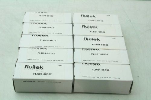 10 New Fluitek FLK01-00332 Pleated Paper, Liquid Filters
