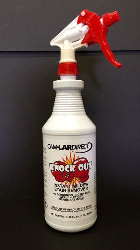 KNOCK OUT Industrial  Mold And Mildew Remover No Scrub No Rinse 2 Quart  Tilex