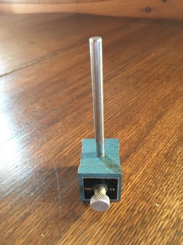 SMALL MAGNETIC 1/4&#034; BASE (DIAL INDICATOR HOLDER)