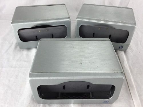 Lot of 3 SCA Table top metal Napkin holder Commercial