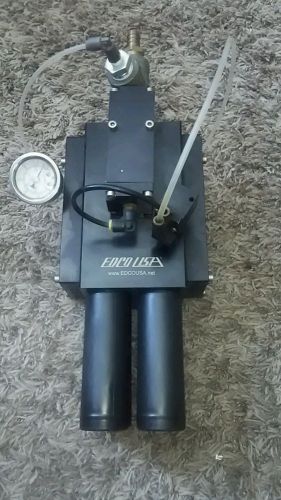 Edco usa dml200n-es quad vacuum -es 12/05  gauges, fittings vsa18-nop used, for sale