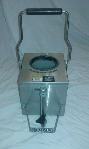 &#034; BUNN 1GPR&#034; HEAVY DUTY COMMERCIAL S.S. 1gal. INSULATED COFFEE DISPENSER