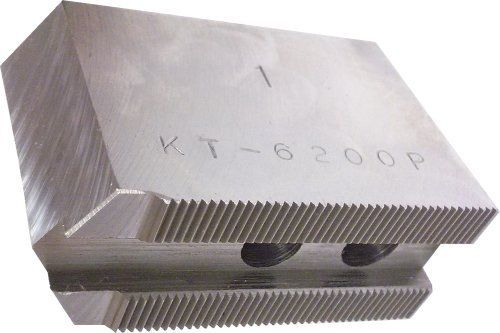 Usst kt-6200p steel soft chuck jaws for 6&#034; cnc lathe chucks , 2&#034; tall (set of 3 for sale