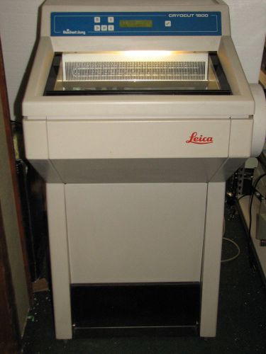 Leica Reichert Jung Cryocut 1800 Refrigerated with Leica 2020 Microtome &amp; Blade