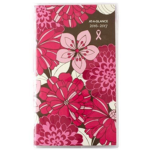 At-a-glance at-a-glance monthly planner 2016-2017, pocket size, 24 months, pink for sale