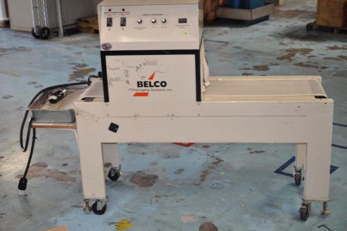 Belco model st1808 packaging system convection air dual fan shrink tunnel for sale