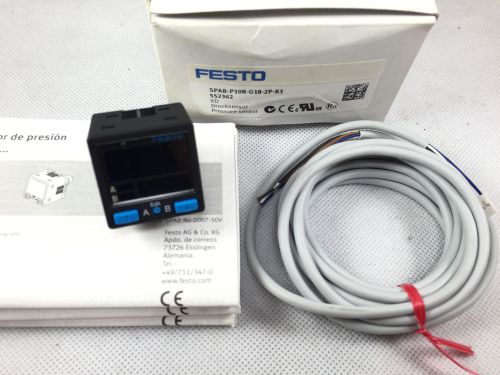 FESTO Pressure Sensor SPAB-P10R-G18-2P-K1 - NEW