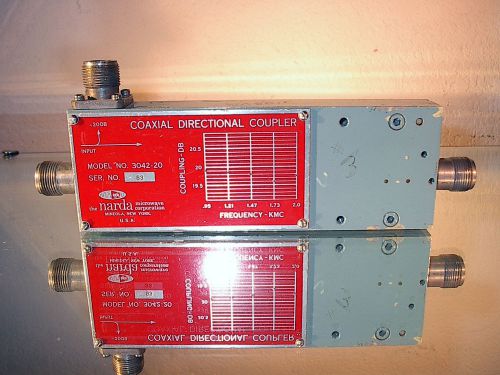 Narda Microwave Corporation 3042-20 Coaxial Directional Coupler