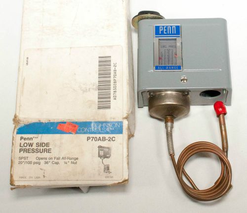 Johnson Controls P70AB-2C Penn Low Side Pressure Control