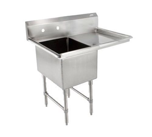 John Boos 1B244-1D24R One (1) Compartment Sink (1) 24&#034;W x 24&#034; front to back...