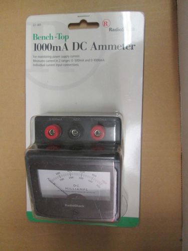 Bench Top 1000mA DC Ammeter by Radio Shack