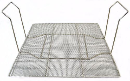 Stainless steel donut frying cradle and donut screen, 23&#034; x 23&#034; for sale