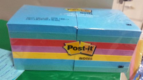 Post-it Notes, Jaipur Collection, 3 inch x 3 inch, 1400 sheets