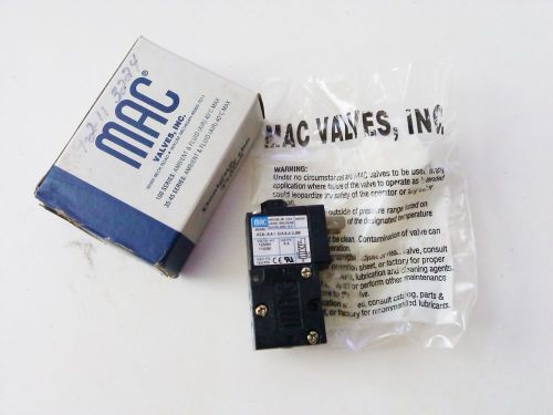 Mac valve 45a-aa1-daaj-2jm pneumatic 120 volt coil for sale