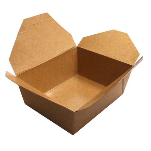 Medium Eco Friendly Bio Box Take Out Container 46 ounces 200 count box