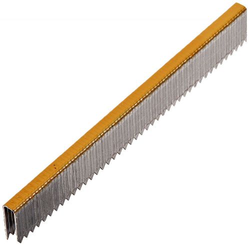 Duo-fast 5418d 9/16-inch by 20 gauge 3/16 crown gold staple (5000 per box) for sale