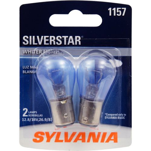 SYLVANIA 1157 SilverStar High Performance Miniature Bulb (Pack of 2)