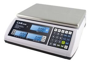 CAS S2000JR-LCD Price Computing Scales S2000JR-15, 15lb x .005 lb