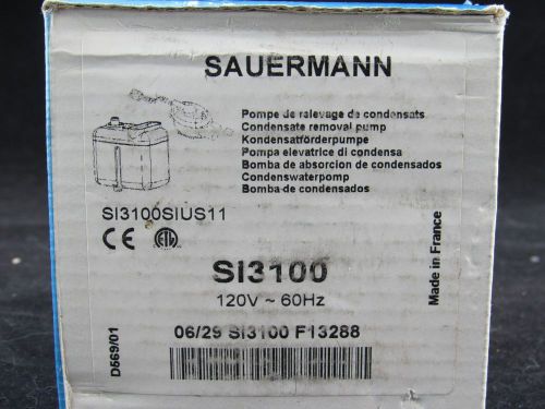 Sauermann 120v 60hz  mini condensate removal pump si3100sius11 110v for sale