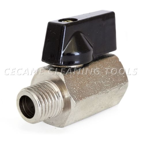 1/4&#034; mini ball valve carpet cleaning extractor auto car f/m npt 600 psi for sale