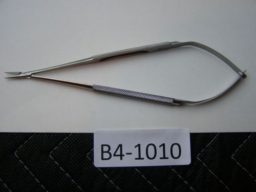 SCANLAN 6006-84 Micro Surgery Needle Holder 7.5&#034; Plain Jaws Surgical Instrument