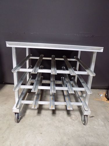 New age industrial can rack / stainless steel table cart for sale
