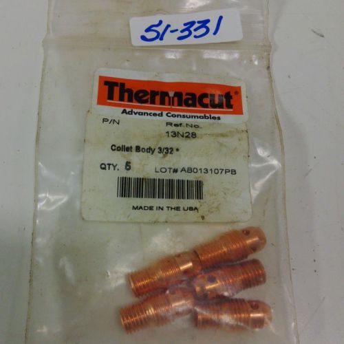 THERMACUT 3/32&#034; COLLET BODY 13N28 NEW BAG OF 5