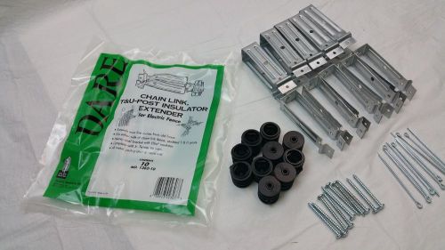 Chain Link Fence,T&amp;U Post Insulators Extender. 100 counts in a box